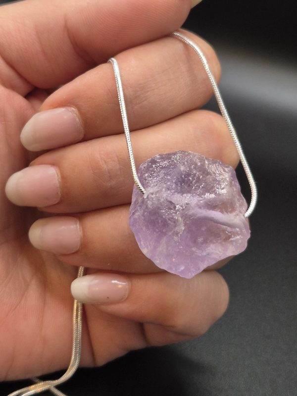 Amethyst Statement an 925 Silber – Bild 2