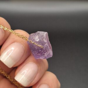 Halskette aus natürlichem Amethyst – Ruhe & innere Balance