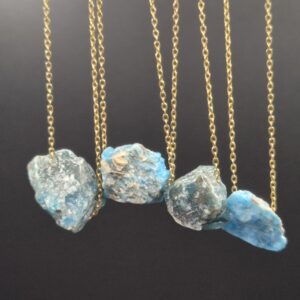 Halskette aus natürlichem Apatit – Motivation & Klarheit