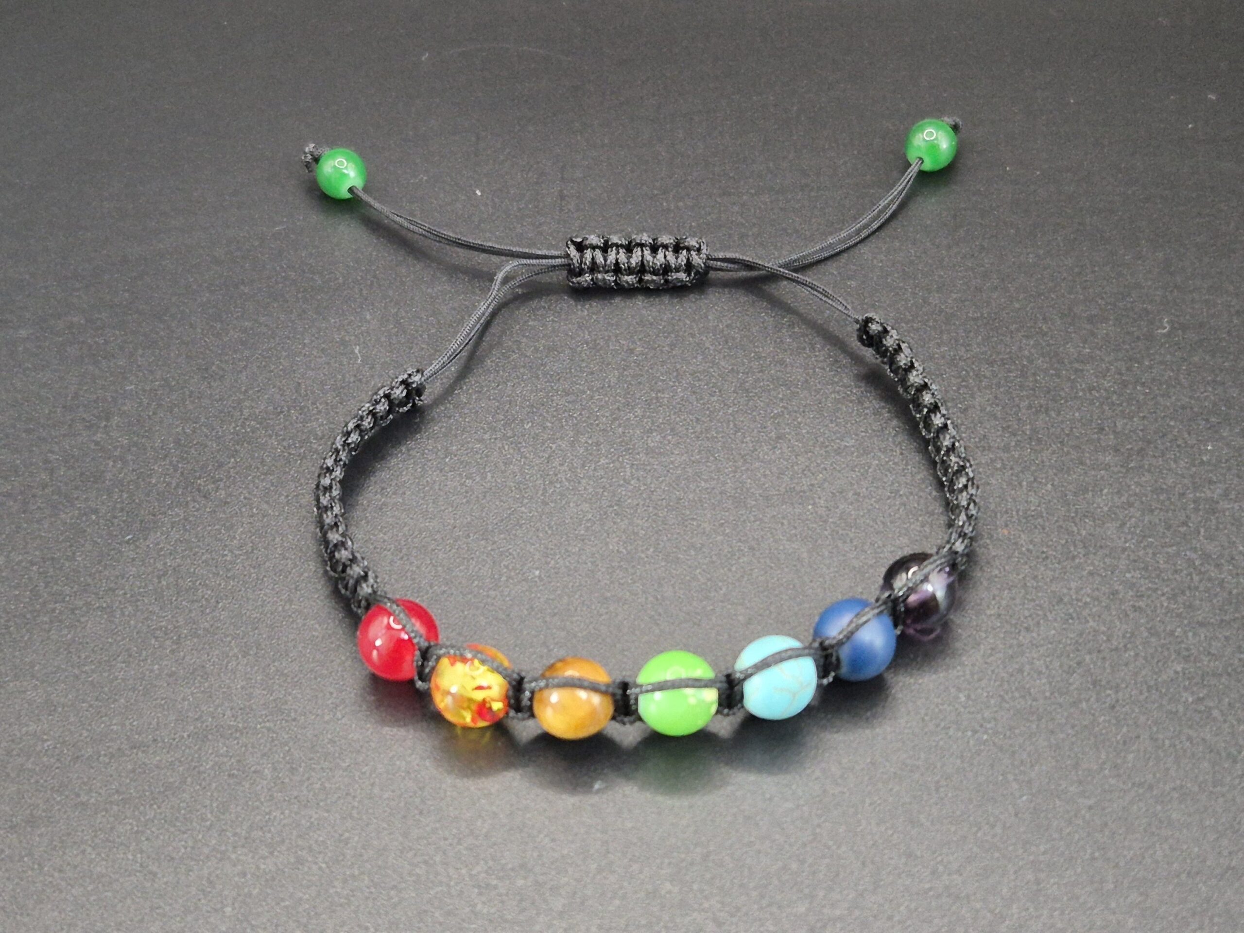 "Yoga" 7 Chakren Armband – Bild 2