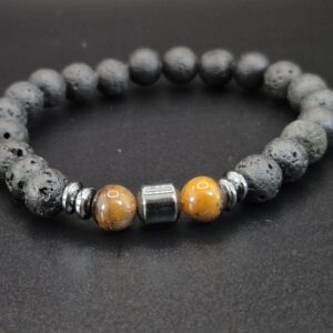 Armband Herren "Lava"