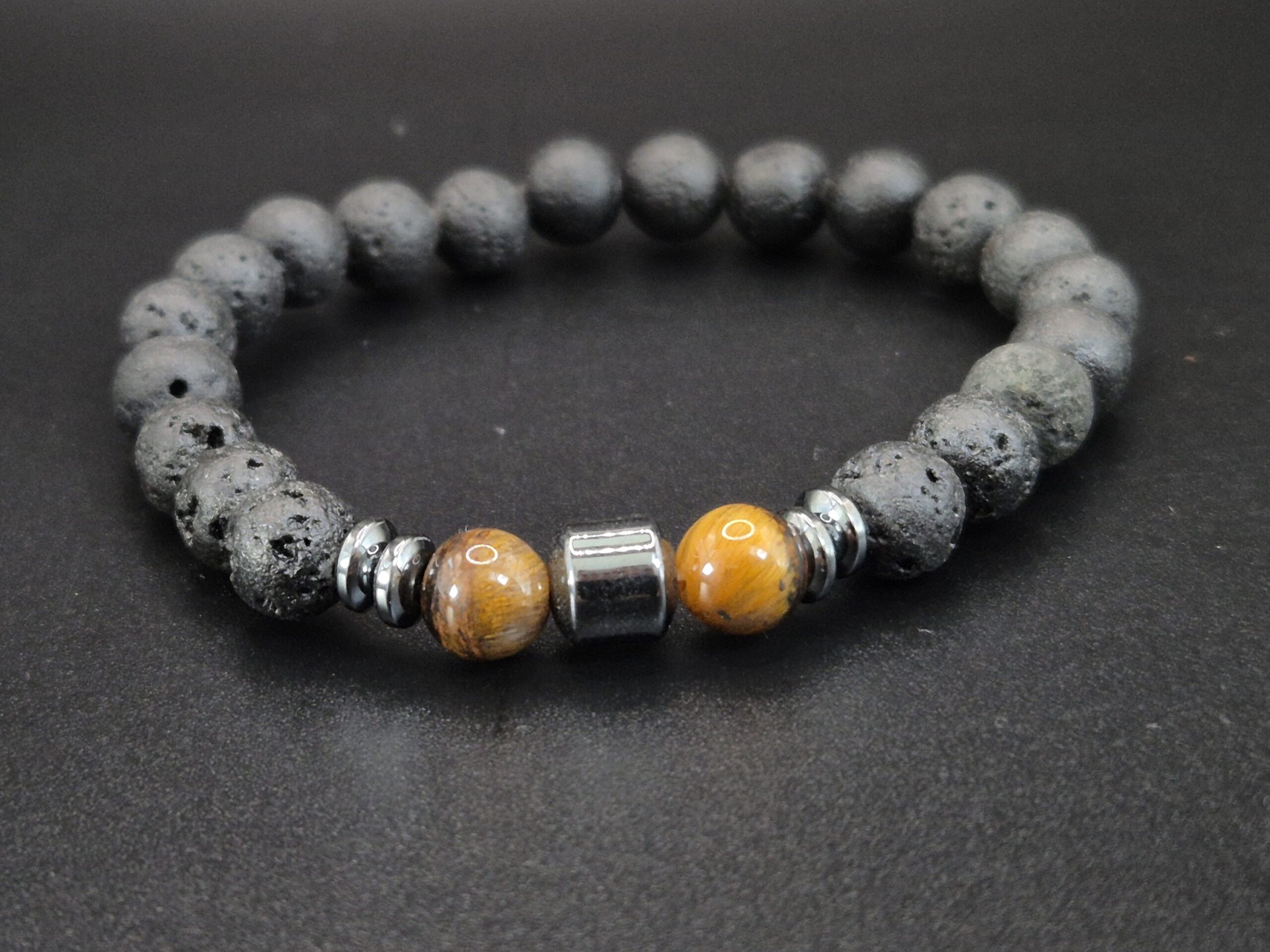 Armband Herren "Lava"