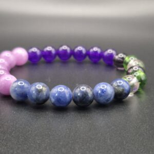 Perlenarmband "stiller Halt" - Ruhe und Vertrauen